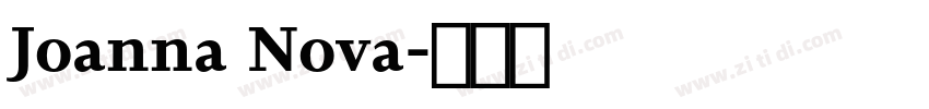 Joanna Nova字体转换